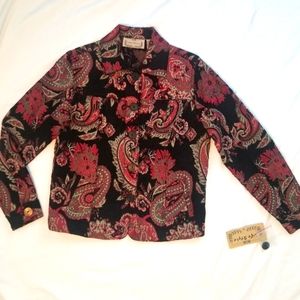 Life Style Embroidered Blazer size S